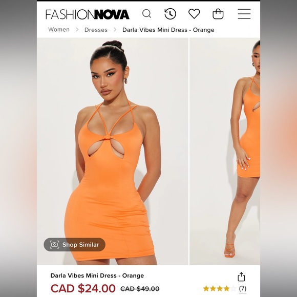 Fashionnova Darla Vibes Mini Dress - Picture 3 of 7